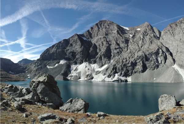 Usseglio Lago della Rossa Monte Croce Rossa