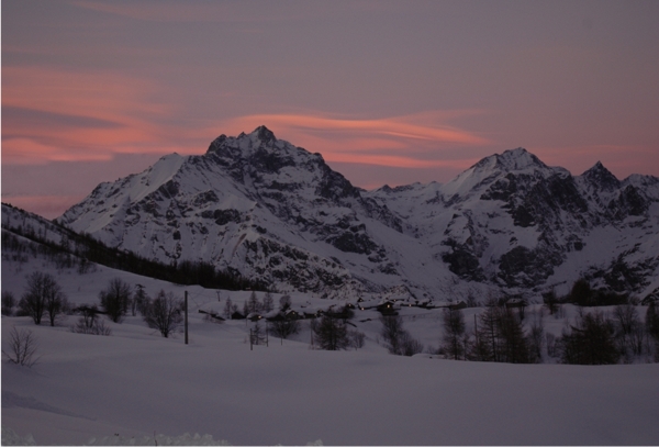 Usseglio Pian Benot paesaggio invernale